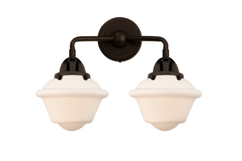 Nouveau 2 Two Light Bath Vanity in Oil Rubbed Bronze (405|288-2W-OB-G531)