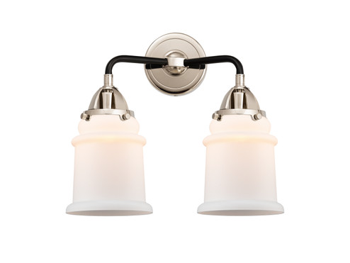 Nouveau 2 Two Light Bath Vanity in Black Polished Nickel (405|288-2W-BPN-G181)