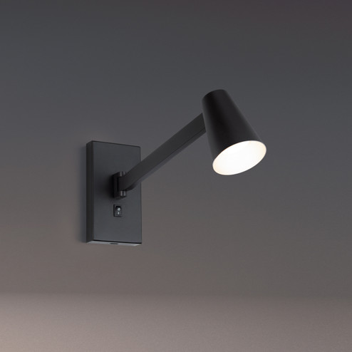 Grisham LED Swing Arm in Black/Silver (34|BL-25214-BK/SI)