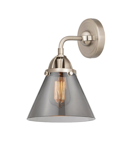 Nouveau 2 LED Wall Sconce in Brushed Satin Nickel (405|288-1W-SN-G43-LED)