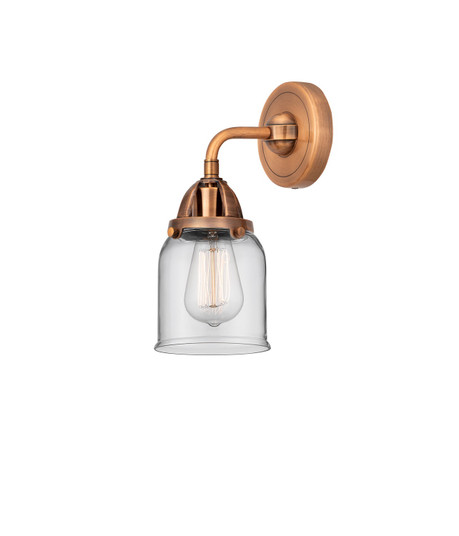 Nouveau 2 LED Wall Sconce in Antique Copper (405|288-1W-AC-G52-LED)