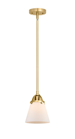 Nouveau 2 One Light Mini Pendant in Satin Gold (405|288-1S-SG-G61)