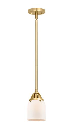 Nouveau 2 One Light Mini Pendant in Satin Gold (405|288-1S-SG-G51)