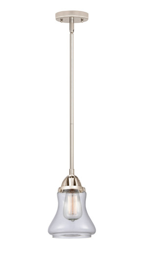 Nouveau 2 LED Mini Pendant in Polished Nickel (405|288-1S-PN-G192-LED)
