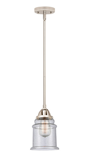 Nouveau 2 LED Mini Pendant in Polished Nickel (405|288-1S-PN-G184-LED) Nouveau 2 LED Mini Pendant in Polished Nickel (405|288-1S-PN-G184-LED)