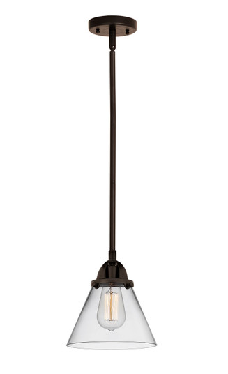 Nouveau 2 LED Mini Pendant in Oil Rubbed Bronze (405|288-1S-OB-G42-LED)