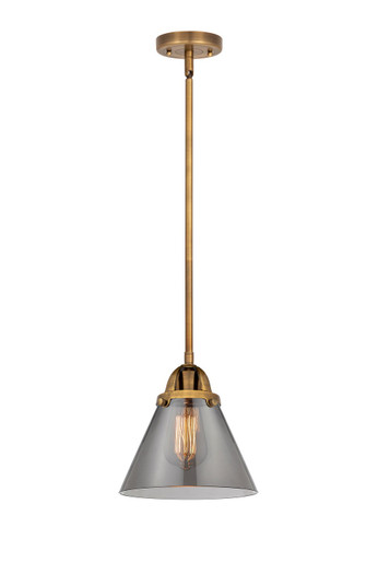 Nouveau 2 LED Mini Pendant in Brushed Brass (405|288-1S-BB-G43-LED)