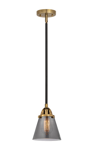 Nouveau 2 One Light Mini Pendant in Black Antique Brass (405|288-1S-BAB-G63)