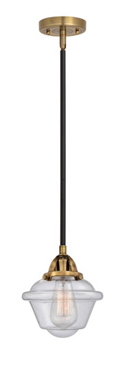 Nouveau 2 One Light Mini Pendant in Black Antique Brass (405|288-1S-BAB-G534)