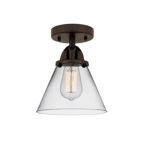 Nouveau 2 LED Semi-Flush Mount in Oil Rubbed Bronze (405|288-1C-OB-G42-LED)