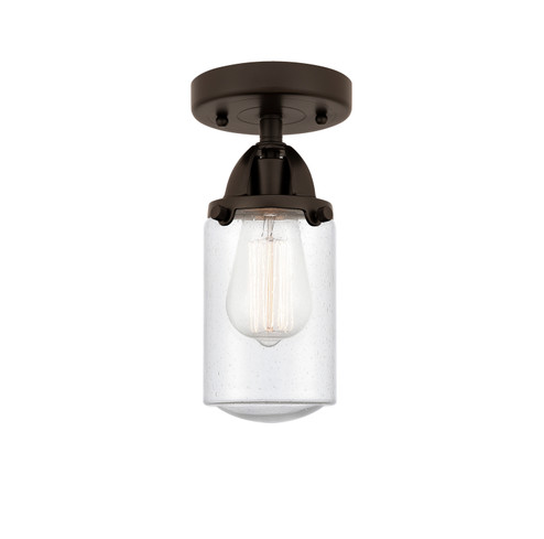 Nouveau 2 LED Semi-Flush Mount in Oil Rubbed Bronze (405|288-1C-OB-G314-LED)
