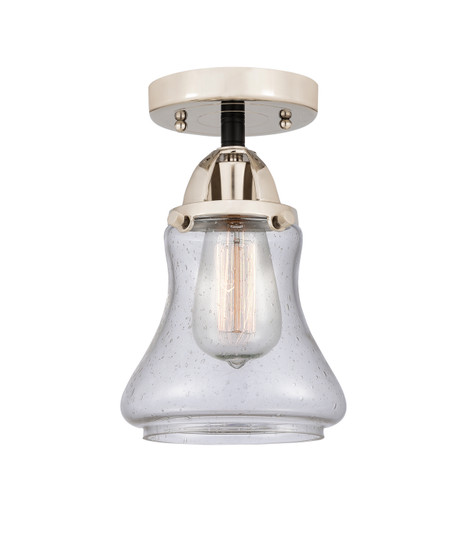 Nouveau 2 One Light Semi-Flush Mount in Black Polished Nickel (405|288-1C-BPN-G194)