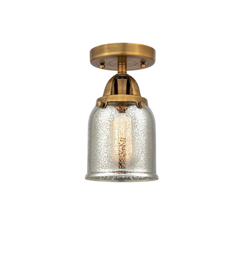 Nouveau 2 One Light Semi-Flush Mount in Brushed Brass (405|288-1C-BB-G58)