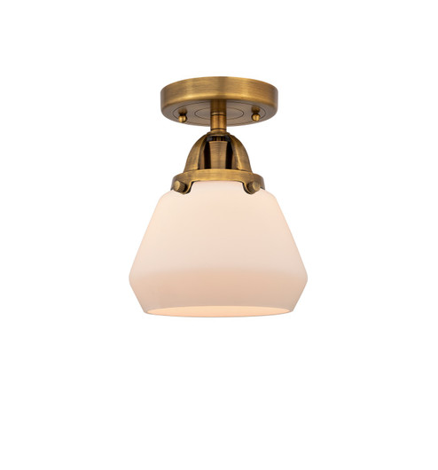 Nouveau 2 LED Semi-Flush Mount in Brushed Brass (405|288-1C-BB-G171-LED)