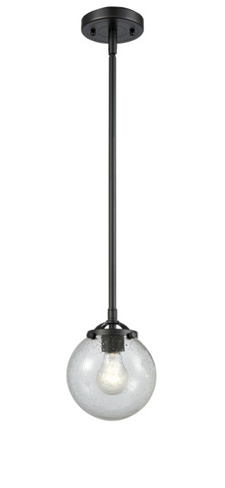 Nouveau LED Mini Pendant in Oil Rubbed Bronze (405|284-1S-OB-G204-6-LED)