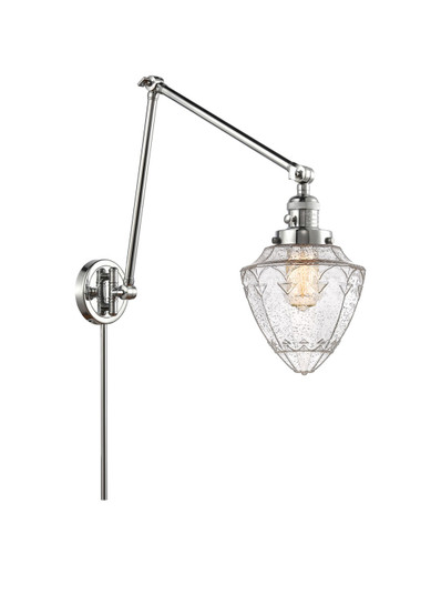 Franklin Restoration One Light Swing Arm Lamp in Polished Chrome (405|238-PC-G664-7) Franklin Restoration One Light Swing Arm Lamp in Polished Chrome (405|238-PC-G664-7)