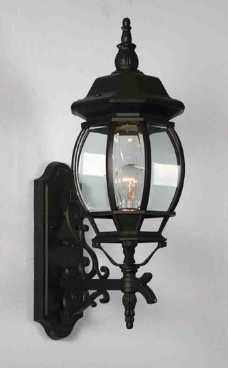Outdoor Black One Light Outdoor Fixture in Black (223|V8750-5)
