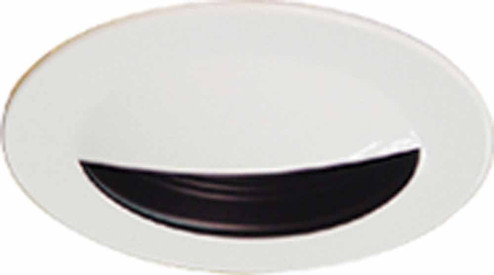 Recessed 4 3/4” outside diameter Recessed Wall Wash Black Baffle Trim. in Black (223|V8473-5)