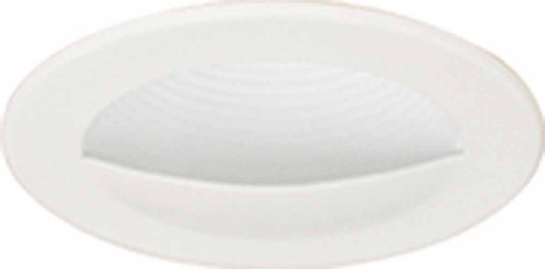 Recessed 5” outside diameter Recessed White Baffle Wall Wash Trim. in White (223|V8405-6)