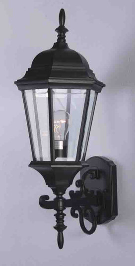 Outdoor Black One Light Outdoor Fixture in Black (223|V8211-5)