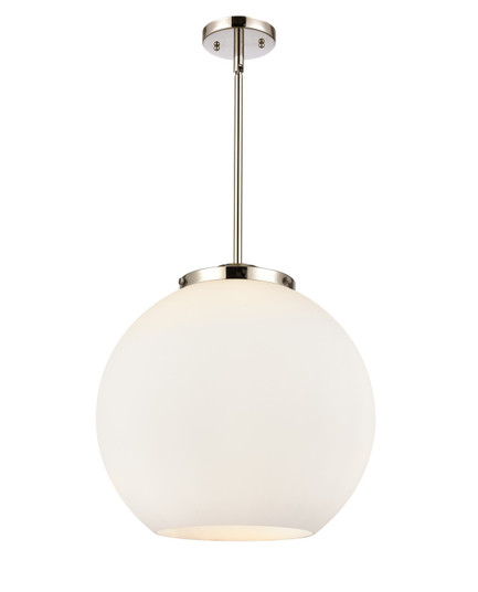 Ballston LED Pendant in Polished Nickel (405|221-3S-PN-G121-16-LED)