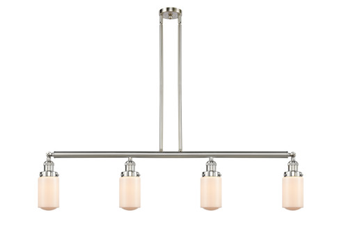 Franklin Restoration LED Island Pendant in Brushed Satin Nickel (405|214-SN-G311-LED)