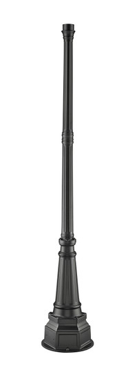 Outdoor Post Light Outdoor Posts - Hardware in Black (224|564P-BK)