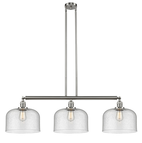 Franklin Restoration LED Island Pendant in Brushed Satin Nickel (405|213-SN-G74-L-LED)