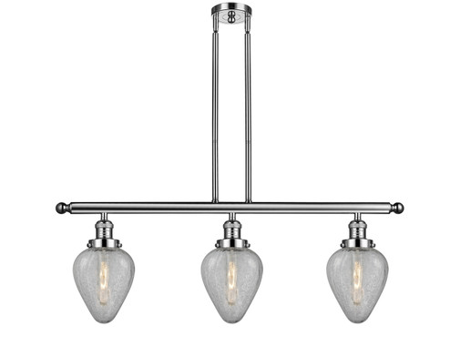 Franklin Restoration LED Island Pendant in Polished Nickel (405|213-PN-G165-LED)