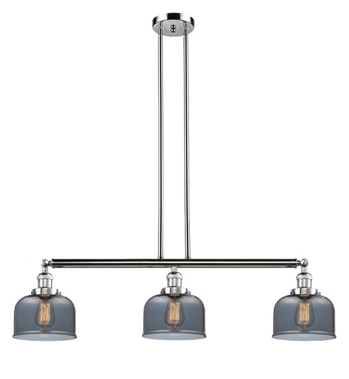 Franklin Restoration Three Light Island Pendant in Polished Chrome (405|213-PC-G73)