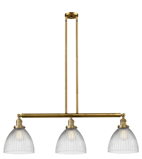Franklin Restoration LED Island Pendant in Brushed Brass (405|213-BB-G222)