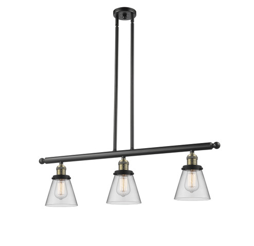 Franklin Restoration LED Island Pendant in Black Antique Brass (405|213-BAB-G62-LED)