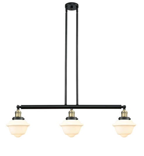 Franklin Restoration LED Island Pendant in Black Antique Brass (405|213-BAB-G531-LED)