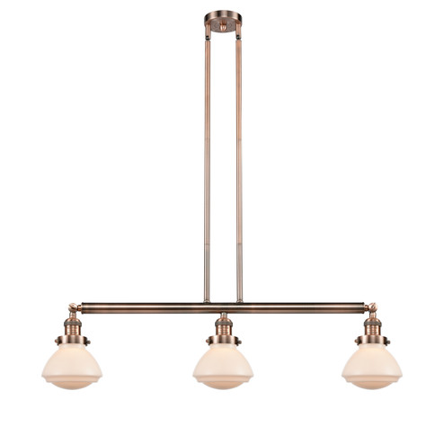 Franklin Restoration LED Island Pendant in Antique Copper (405|213-AC-G321-LED)