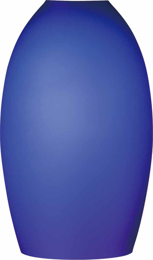 Glass Shade Glass Shade in Etched Blue Cased (223|GS-546)