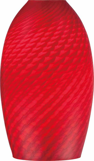 Glass Shade Glass Shade in Red Frit (223|GS-542)
