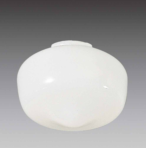Glass Shade One Light Patio Fan School House Fan Glass in White (223|GS-350)