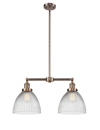 Franklin Restoration LED Island Pendant in Antique Copper (405|209-AC-G222-LED)