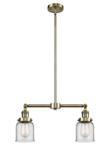 Franklin Restoration LED Island Pendant in Antique Brass (405|209-AB-G52-LED)
