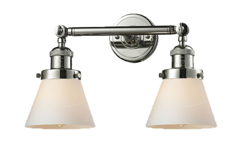 Franklin Restoration Two Light Bath Vanity in Polished Nickel (405|208-PN-G61)