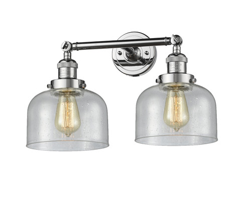 Franklin Restoration Two Light Bath Vanity in Polished Chrome (405|208-PC-G74)