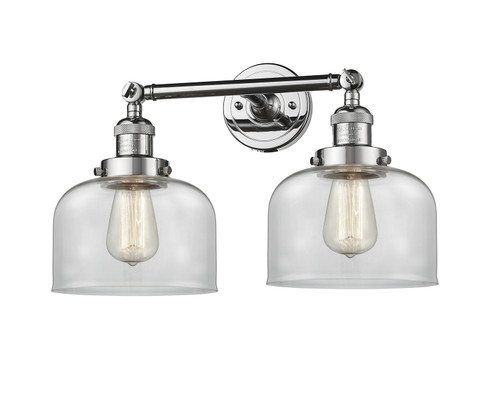 Franklin Restoration Two Light Bath Vanity in Polished Chrome (405|208-PC-G72)