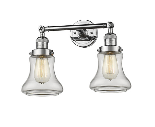 Franklin Restoration Two Light Bath Vanity in Polished Chrome (405|208-PC-G192)