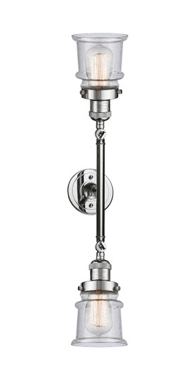 Franklin Restoration LED Bath Vanity in Polished Chrome (405|208L-PC-G184S-LED)