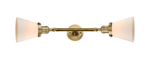 Franklin Restoration LED Bath Vanity in Brushed Brass (405|208L-BB-G61-LED)