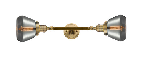 Franklin Restoration LED Bath Vanity in Brushed Brass (405|208L-BB-G173-LED)
