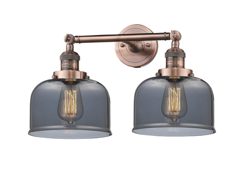 Franklin Restoration Two Light Bath Vanity in Antique Copper (405|208-AC-G73)