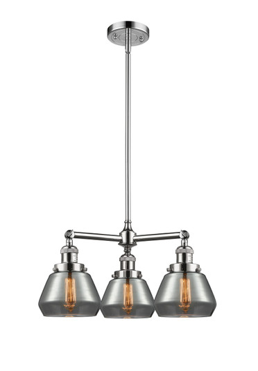 Franklin Restoration LED Chandelier in Polished Chrome (405|207-PC-G173-LED)