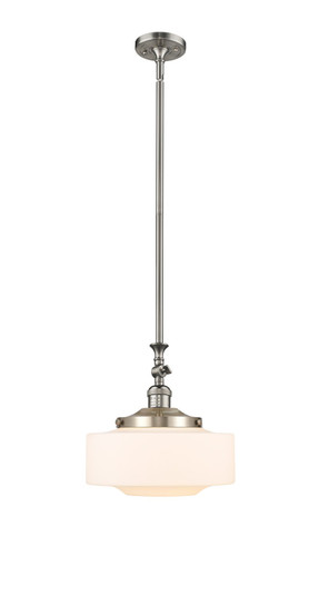 Franklin Restoration One Light Mini Pendant in Brushed Satin Nickel (405|206-SN-G691-12)