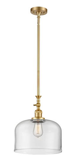 Franklin Restoration One Light Mini Pendant in Satin Gold (405|206-SG-G72-L)